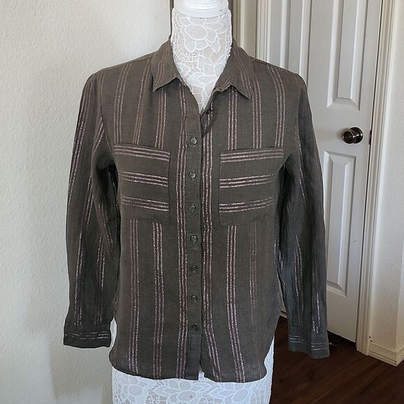 šHost PickšBodenāLinenāBlouse - Picture 3 of 7